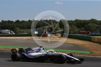 World © Octane Photographic Ltd. Formula 1 – German GP - Practice 2. Williams Martini Racing FW41 – Lance Stroll. Hockenheimring, Baden-Wurttemberg, Germany. Friday 20th July 2018.