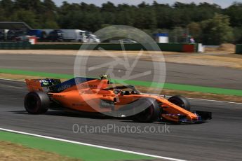 World © Octane Photographic Ltd. Formula 1 – German GP - Practice 2. McLaren MCL33 – Stoffel Vandoorne. Hockenheimring, Baden-Wurttemberg, Germany. Friday 20th July 2018.