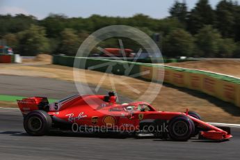 World © Octane Photographic Ltd. Formula 1 – German GP - Practice 2. Scuderia Ferrari SF71-H – Sebastian Vettel. Hockenheimring, Baden-Wurttemberg, Germany. Friday 20th July 2018.