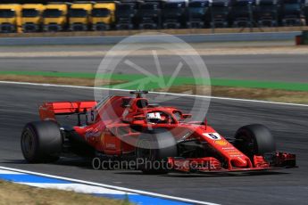 World © Octane Photographic Ltd. Formula 1 – German GP - Practice 2. Scuderia Ferrari SF71-H – Sebastian Vettel. Hockenheimring, Baden-Wurttemberg, Germany. Friday 20th July 2018.