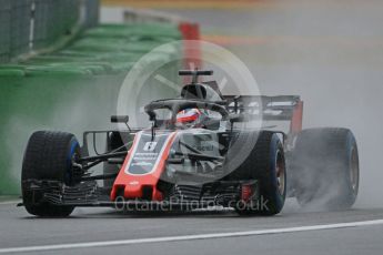 World © Octane Photographic Ltd. Formula 1 – German GP - Practice 3. Haas F1 Team VF-18 – Romain Grosjean. Hockenheimring, Baden-Wurttemberg, Germany. Saturday 21st July 2018.