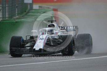World © Octane Photographic Ltd. Formula 1 – German GP - Practice 3. Williams Martini Racing FW41 – Lance Stroll. Hockenheimring, Baden-Wurttemberg, Germany. Saturday 21st July 2018.