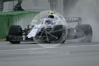 World © Octane Photographic Ltd. Formula 1 – German GP - Practice 3. Williams Martini Racing FW41 – Sergey Sirotkin. Hockenheimring, Baden-Wurttemberg, Germany. Saturday 21st July 2018.