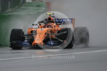 World © Octane Photographic Ltd. Formula 1 – German GP - Practice 3. McLaren MCL33 – Stoffel Vandoorne. Hockenheimring, Baden-Wurttemberg, Germany. Saturday 21st July 2018.