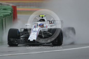 World © Octane Photographic Ltd. Formula 1 – German GP - Practice 3. Williams Martini Racing FW41 – Sergey Sirotkin. Hockenheimring, Baden-Wurttemberg, Germany. Saturday 21st July 2018.