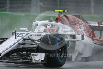 World © Octane Photographic Ltd. Formula 1 – German GP - Practice 3. Alfa Romeo Sauber F1 Team C37 – Charles Leclerc. Hockenheimring, Baden-Wurttemberg, Germany. Saturday 21st July 2018.