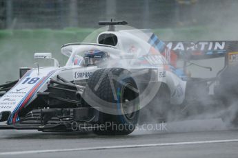 World © Octane Photographic Ltd. Formula 1 – German GP - Practice 3. Williams Martini Racing FW41 – Lance Stroll. Hockenheimring, Baden-Wurttemberg, Germany. Saturday 21st July 2018.