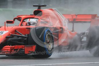 World © Octane Photographic Ltd. Formula 1 – German GP - Practice 3. Scuderia Ferrari SF71-H – Sebastian Vettel. Hockenheimring, Baden-Wurttemberg, Germany. Saturday 21st July 2018.