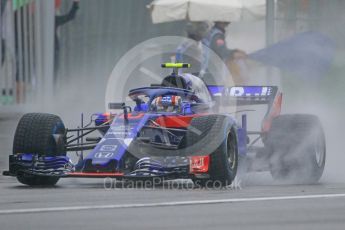 World © Octane Photographic Ltd. Formula 1 – German GP - Practice 3. Scuderia Toro Rosso STR13 – Pierre Gasly. Hockenheimring, Baden-Wurttemberg, Germany. Saturday 21st July 2018.