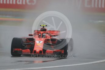 World © Octane Photographic Ltd. Formula 1 – German GP - Practice 3. Scuderia Ferrari SF71-H – Kimi Raikkonen. Hockenheimring, Baden-Wurttemberg, Germany. Saturday 21st July 2018.