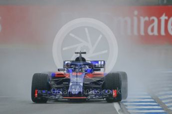 World © Octane Photographic Ltd. Formula 1 – German GP - Practice 3. Scuderia Toro Rosso STR13 – Brendon Hartley. Hockenheimring, Baden-Wurttemberg, Germany. Saturday 21st July 2018.