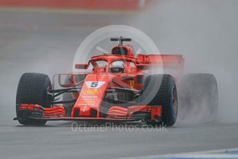 World © Octane Photographic Ltd. Formula 1 – German GP - Practice 3. Scuderia Ferrari SF71-H – Sebastian Vettel. Hockenheimring, Baden-Wurttemberg, Germany. Saturday 21st July 2018.