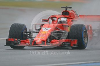 World © Octane Photographic Ltd. Formula 1 – German GP - Practice 3. Scuderia Ferrari SF71-H – Sebastian Vettel. Hockenheimring, Baden-Wurttemberg, Germany. Saturday 21st July 2018.