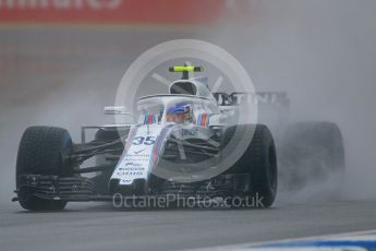 World © Octane Photographic Ltd. Formula 1 – German GP - Practice 3. Williams Martini Racing FW41 – Sergey Sirotkin. Hockenheimring, Baden-Wurttemberg, Germany. Saturday 21st July 2018.