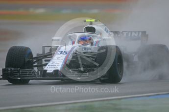 World © Octane Photographic Ltd. Formula 1 – German GP - Practice 3. Williams Martini Racing FW41 – Sergey Sirotkin. Hockenheimring, Baden-Wurttemberg, Germany. Saturday 21st July 2018.