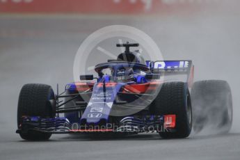 World © Octane Photographic Ltd. Formula 1 – German GP - Practice 3. Scuderia Toro Rosso STR13 – Brendon Hartley. Hockenheimring, Baden-Wurttemberg, Germany. Saturday 21st July 2018.