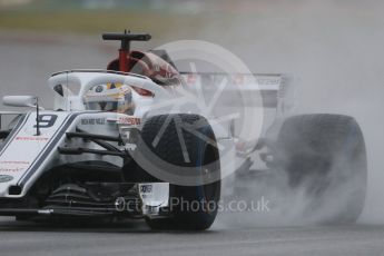 World © Octane Photographic Ltd. Formula 1 – German GP - Practice 3. Alfa Romeo Sauber F1 Team C37 – Marcus Ericsson. Hockenheimring, Baden-Wurttemberg, Germany. Saturday 21st July 2018.