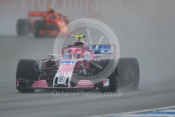World © Octane Photographic Ltd. Formula 1 – German GP - Practice 3. Sahara Force India VJM11 - Esteban Ocon. Hockenheimring, Baden-Wurttemberg, Germany. Saturday 21st July 2018.