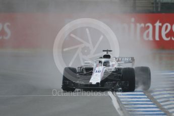 World © Octane Photographic Ltd. Formula 1 – German GP - Practice 3. Williams Martini Racing FW41 – Lance Stroll. Hockenheimring, Baden-Wurttemberg, Germany. Saturday 21st July 2018.