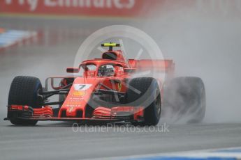 World © Octane Photographic Ltd. Formula 1 – German GP - Practice 3. Scuderia Ferrari SF71-H – Kimi Raikkonen. Hockenheimring, Baden-Wurttemberg, Germany. Saturday 21st July 2018.