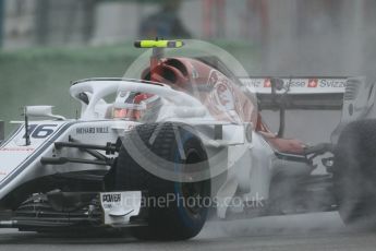 World © Octane Photographic Ltd. Formula 1 – German GP - Practice 3. Alfa Romeo Sauber F1 Team C37 – Charles Leclerc. Hockenheimring, Baden-Wurttemberg, Germany. Saturday 21st July 2018.