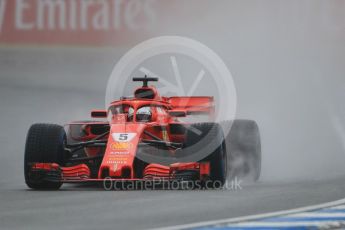 World © Octane Photographic Ltd. Formula 1 – German GP - Practice 3. Scuderia Ferrari SF71-H – Sebastian Vettel. Hockenheimring, Baden-Wurttemberg, Germany. Saturday 21st July 2018.