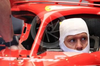 World © Octane Photographic Ltd. Formula 1 – German GP - Practice 3. Scuderia Ferrari SF71-H – Sebastian Vettel. Hockenheimring, Baden-Wurttemberg, Germany. Saturday 21st July 2018.