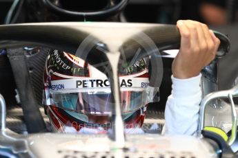 World © Octane Photographic Ltd. Formula 1 – German GP - Practice 3. Mercedes AMG Petronas Motorsport AMG F1 W09 EQ Power+ - Lewis Hamilton. Hockenheimring, Baden-Wurttemberg, Germany. Saturday 21st July 2018.