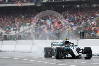 World © Octane Photographic Ltd. Formula 1 – German GP - Practice 3. Mercedes AMG Petronas Motorsport AMG F1 W09 EQ Power+ - Valtteri Bottas. Hockenheimring, Baden-Wurttemberg, Germany. Saturday 21st July 2018.