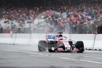 World © Octane Photographic Ltd. Formula 1 – German GP - Practice 3. Sahara Force India VJM11 - Sergio Perez. Hockenheimring, Baden-Wurttemberg, Germany. Saturday 21st July 2018.