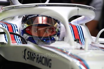 World © Octane Photographic Ltd. Formula 1 – German GP - Practice 3. Williams Martini Racing FW41 – Sergey Sirotkin. Hockenheimring, Baden-Wurttemberg, Germany. Saturday 21st July 2018.