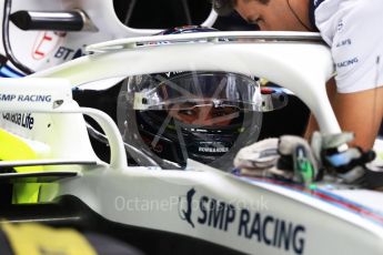 World © Octane Photographic Ltd. Formula 1 – German GP - Practice 3. Williams Martini Racing FW41 – Lance Stroll. Hockenheimring, Baden-Wurttemberg, Germany. Saturday 21st July 2018.