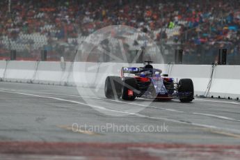 World © Octane Photographic Ltd. Formula 1 – German GP - Practice 3. Scuderia Toro Rosso STR13 – Brendon Hartley. Hockenheimring, Baden-Wurttemberg, Germany. Saturday 21st July 2018.