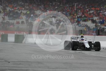 World © Octane Photographic Ltd. Formula 1 – German GP - Practice 3. Williams Martini Racing FW41 – Sergey Sirotkin. Hockenheimring, Baden-Wurttemberg, Germany. Saturday 21st July 2018.
