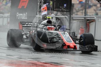 World © Octane Photographic Ltd. Formula 1 – German GP - Practice 3. Haas F1 Team VF-18 – Kevin Magnussen. Hockenheimring, Baden-Wurttemberg, Germany. Saturday 21st July 2018.
