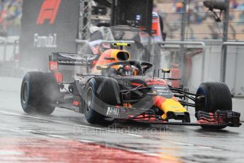 World © Octane Photographic Ltd. Formula 1 – German GP - Practice 3. Aston Martin Red Bull Racing TAG Heuer RB14 – Max Verstappen. Hockenheimring, Baden-Wurttemberg, Germany. Saturday 21st July 2018.