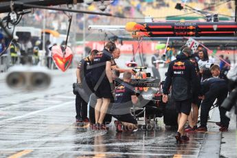 World © Octane Photographic Ltd. Formula 1 – German GP - Practice 3. Aston Martin Red Bull Racing TAG Heuer RB14 – Max Verstappen. Hockenheimring, Baden-Wurttemberg, Germany. Saturday 21st July 2018.