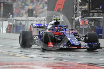 World © Octane Photographic Ltd. Formula 1 – German GP - Practice 3. Scuderia Toro Rosso STR13 – Pierre Gasly. Hockenheimring, Baden-Wurttemberg, Germany. Saturday 21st July 2018.