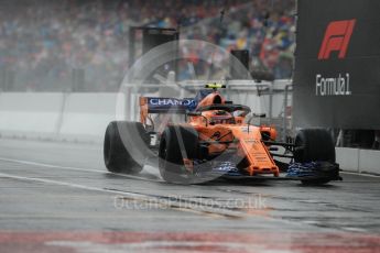 World © Octane Photographic Ltd. Formula 1 – German GP - Practice 3. McLaren MCL33 – Stoffel Vandoorne. Hockenheimring, Baden-Wurttemberg, Germany. Saturday 21st July 2018.