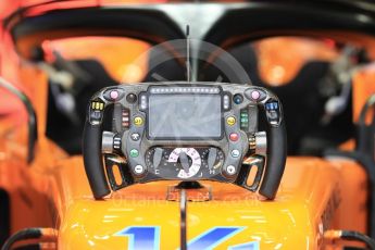 World © Octane Photographic Ltd. Formula 1 – German GP - Practice 3. McLaren MCL33 – Fernando Alonso. Hockenheimring, Baden-Wurttemberg, Germany. Saturday 21st July 2018.