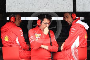World © Octane Photographic Ltd. Formula 1 – German GP - Practice 3. Mattia Binotto – Chief Technical Officer - Scuderia Ferrari. Hockenheimring, Baden-Wurttemberg, Germany. Saturday 21st July 2018.