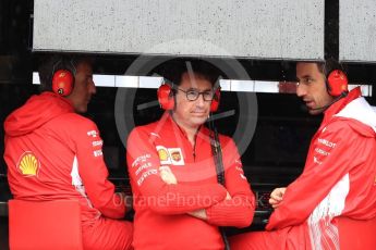 World © Octane Photographic Ltd. Formula 1 – German GP - Practice 3. Mattia Binotto – Chief Technical Officer - Scuderia Ferrari. Hockenheimring, Baden-Wurttemberg, Germany. Saturday 21st July 2018.