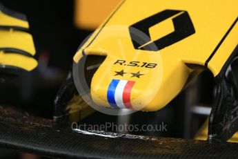 World © Octane Photographic Ltd. Formula 1 – German GP - Practice 3. Renault Sport F1 Team RS18. Hockenheimring, Baden-Wurttemberg, Germany. Saturday 21st July 2018.