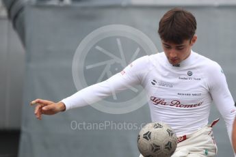 World © Octane Photographic Ltd. Formula 1 – German GP - Qualifying. Alfa Romeo Sauber F1 Team C37 – Charles Leclerc. Hockenheimring, Baden-Wurttemberg, Germany. Saturday 21st July 2018.