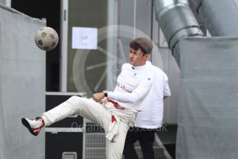 World © Octane Photographic Ltd. Formula 1 – German GP - Qualifying. Alfa Romeo Sauber F1 Team C37 – Charles Leclerc. Hockenheimring, Baden-Wurttemberg, Germany. Saturday 21st July 2018.