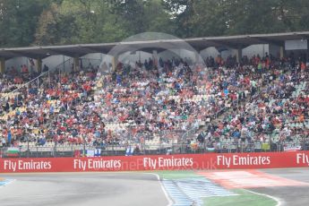 World © Octane Photographic Ltd. Formula 1 – German GP - Qualifying. Fans in the grandstands. Hockenheimring, Baden-Wurttemberg, Germany. Saturday 21st July 2018.