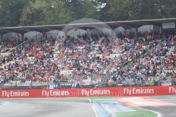 World © Octane Photographic Ltd. Formula 1 – German GP - Qualifying. Fans in the grandstands. Hockenheimring, Baden-Wurttemberg, Germany. Saturday 21st July 2018.