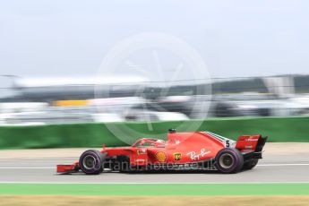 World © Octane Photographic Ltd. Formula 1 – German GP - Qualifying. Scuderia Ferrari SF71-H – Sebastian Vettel. Hockenheimring, Baden-Wurttemberg, Germany. Saturday 21st July 2018.