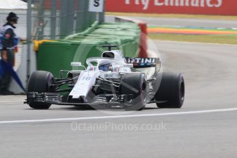 World © Octane Photographic Ltd. Formula 1 – German GP - Qualifying. Williams Martini Racing FW41 – Lance Stroll. Hockenheimring, Baden-Wurttemberg, Germany. Saturday 21st July 2018.