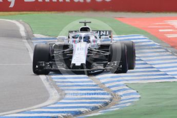 World © Octane Photographic Ltd. Formula 1 – German GP - Qualifying. Williams Martini Racing FW41 – Lance Stroll. Hockenheimring, Baden-Wurttemberg, Germany. Saturday 21st July 2018.